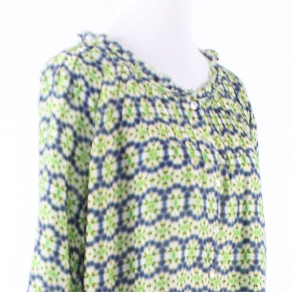 Clements Ribeiro blue blouse 10 - Picture 4 of 8